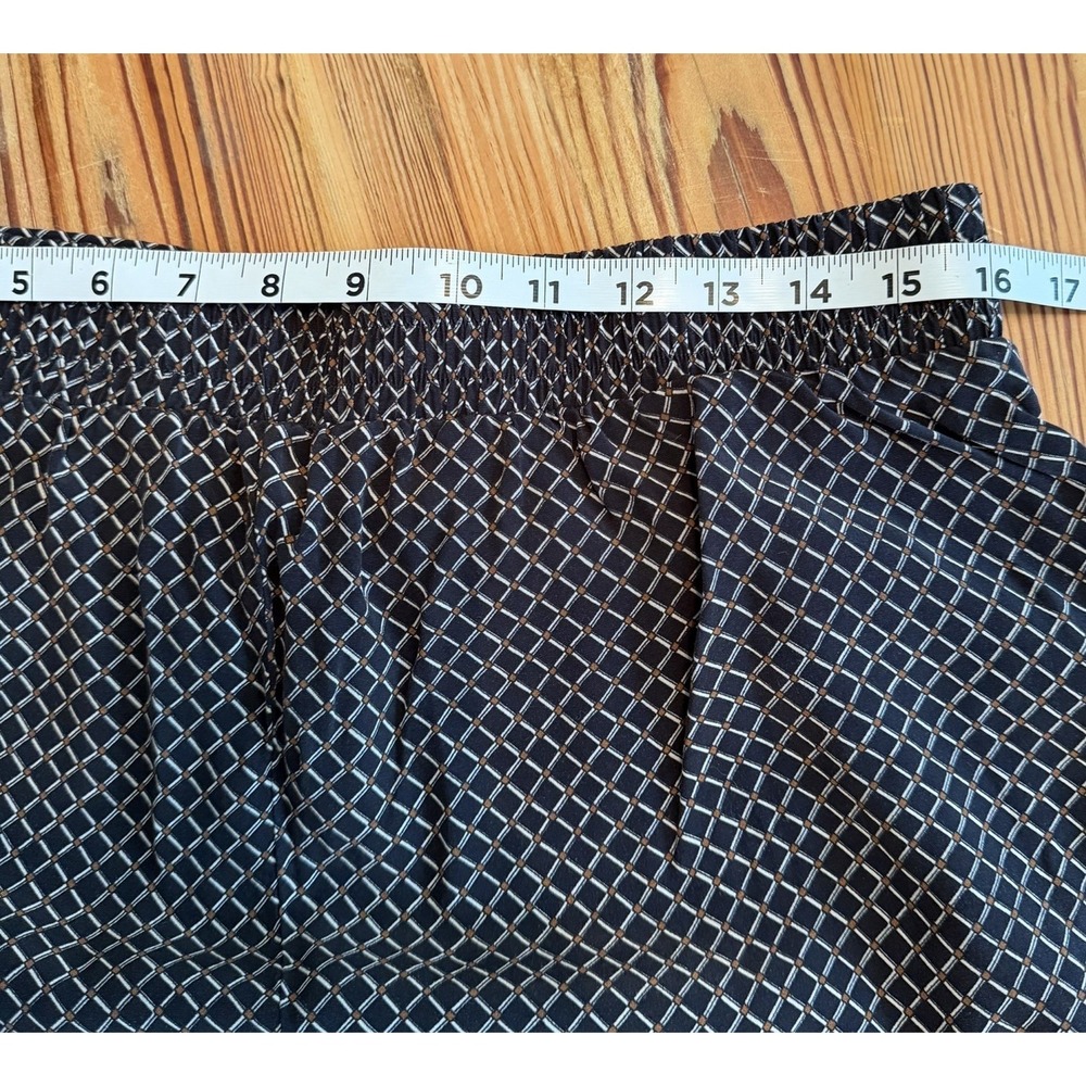 Whistles Foulard Wide Leg Trouser Pants Navy‎ Flowy Career Boho Crop Relaxed 10 - Picture 10 of 12